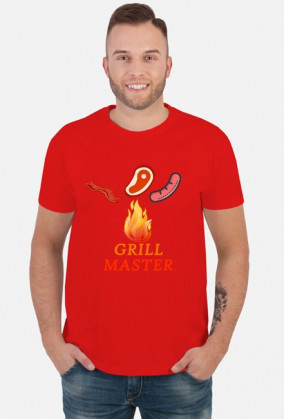 Koszulka na prezent - mistrz grila - Grill Master