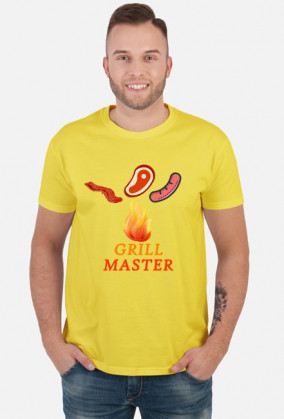 Koszulka na prezent - mistrz grila - Grill Master