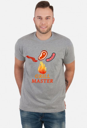 Koszulka na prezent - mistrz grila - Grill Master