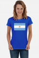 Koszulka z flagą Argentyny.
