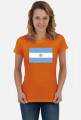Koszulka z flagą Argentyny.