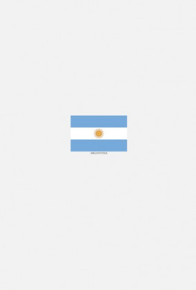 Koszulka z flagą Argentyny.
