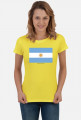 Koszulka z flagą Argentyny.