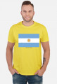 Koszulka z flagą Argentyny.