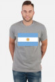 Koszulka z flagą Argentyny.