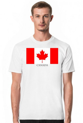 Koszulka z flagą Kanady.