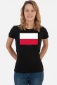 Koszulka z flagą Polski.