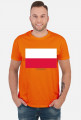Koszulka z flagą Polski.