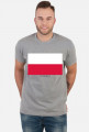 Koszulka z flagą Polski.