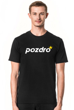 T-shirt basic czarny