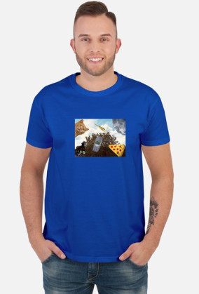 koszulka (kot telefon księżyc pizza koń drzewo)