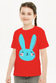 koszulka z niebieskim królikiem