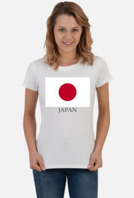 Koszulka z flagą Japonii.