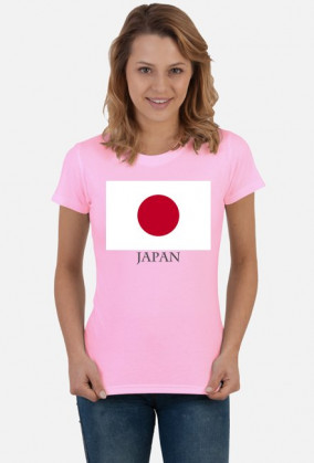 Koszulka z flagą Japonii.