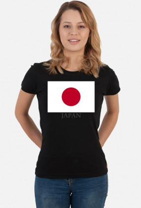Koszulka z flagą Japonii.