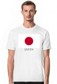 Koszulka z flagą Japonii.