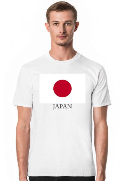 Koszulka z flagą Japonii.