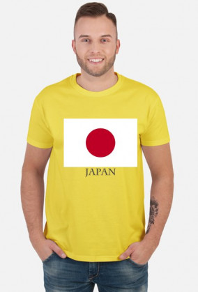 Koszulka z flagą Japonii.