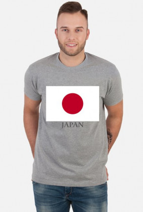 Koszulka z flagą Japonii.