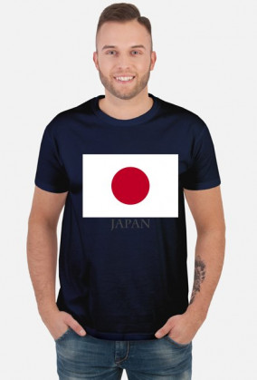 Koszulka z flagą Japonii.
