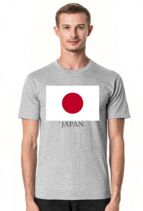 Koszulka z flagą Japonii.
