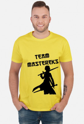 Team Mastereks czarny nadruk