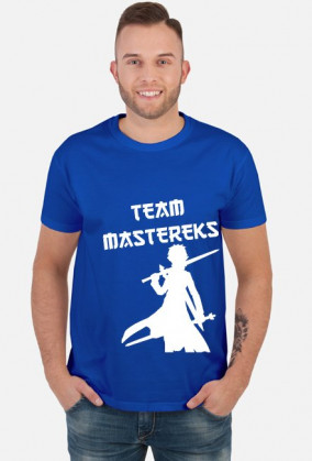 Team Mastereks biały nadruk