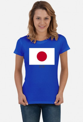 Koszulka z flagą Japonii.