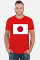 Koszulka z flagą Japonii.