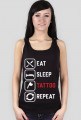 Koszulka Damska "Eat,Sleep,Tattoo,Repeat"