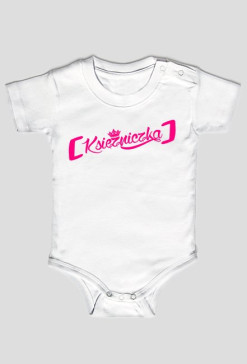 Księżniczka (body niemowlęce)