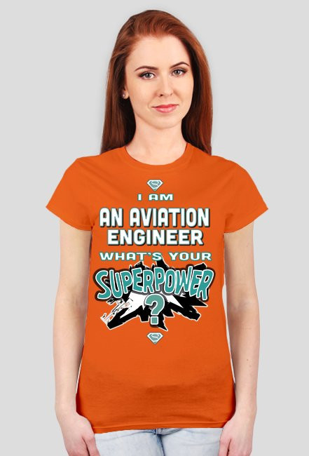 Koszulka damska, Aviation Engineer
