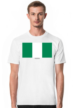 Koszulka z flagą Nigerii.