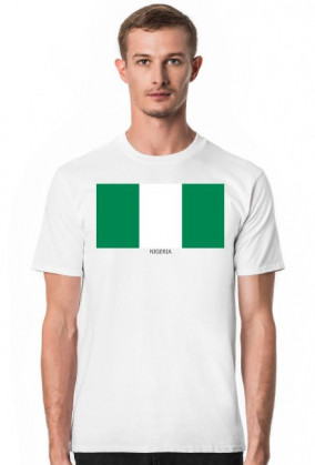 Koszulka z flagą Nigerii.