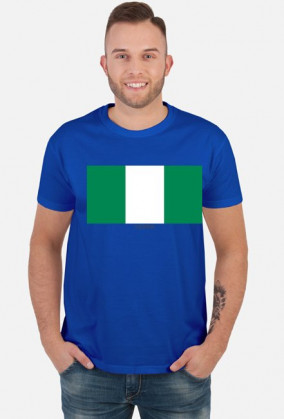 Koszulka z flagą Nigerii.
