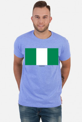 Koszulka z flagą Nigerii.