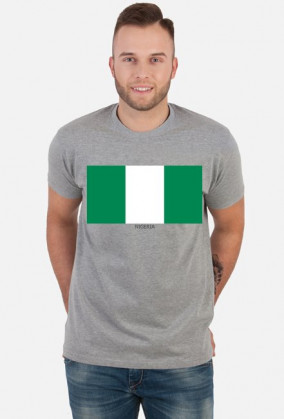 Koszulka z flagą Nigerii.