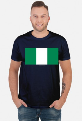 Koszulka z flagą Nigerii.