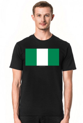 Koszulka z flagą Nigerii.