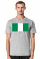 Koszulka z flagą Nigerii.