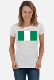 Koszulka z flagą Nigerii.