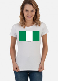 Koszulka z flagą Nigerii.