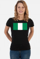 Koszulka z flagą Nigerii.