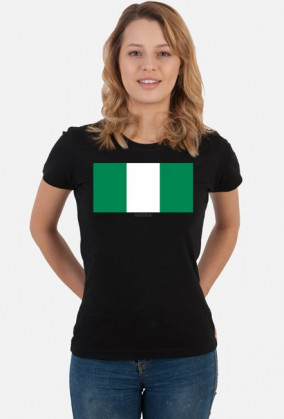 Koszulka z flagą Nigerii.