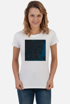 Koszulka z mapą Lagos.
