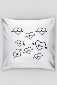 Poduszka Linia Życia - Serce