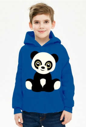 Bluza dziecieca z kapturem panda
