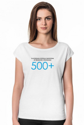 Koszulka damska z 500+