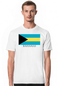 Koszulka z flagą Wysp Bahama.