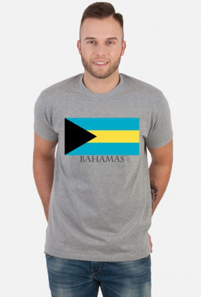 Koszulka z flagą Wysp Bahama.